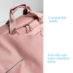 Sports Fitness Bag Large Capacity Luggage Bag Dry Wet Separation With Shoes Position Hand-Held Backpack Travel Bag - Image 4