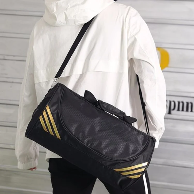 TBD0601659702_B6.webp Leisure Sports Fitness Bag Men And Women One-Shoulder Diagonal Portable Cylindrical Travel Bag - Image 7