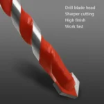 Ceramic Triangle Handle Metal Flashlight Drill Bit, Size: 3mm - Image 2