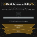 S1 Computer Monitor Screen Hanging Lamp LED Eye Protection Light, Style: - Image 6