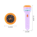 3 Sets Children Early Education Luminous Projection Flashlight - Image 3