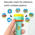 3 Sets Children Early Education Luminous Projection Flashlight - Image 4