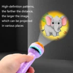3 Sets Children Early Education Luminous Projection Flashlight - Image 5