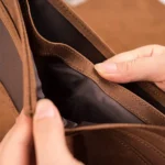 6003 Men Gift Crazy Horse Leather Lettering Laser Mark Wallet - Image 2