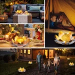 Lotus Solar Courtyard Lamp Outdoor Garden Decoration Light - Image 7