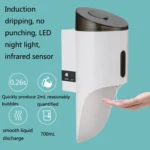 Greatmay GM-TS2008 Automatic Sensor Soap Dispenser Wall-Mounted Hand Washing Machine - Image 3