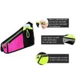 Triangle Sports Running Waist Bag Mobile Phone Water Bottle Bag - Image 3