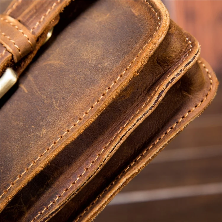 TBD0601695601_B3.webp 2034 Men Retro Leather Phone Waist Bag - Image 4