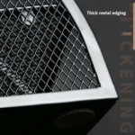 Deli 9200 Full Metal Hollow Pen Holder Office Supplies Storage Box - Image 5