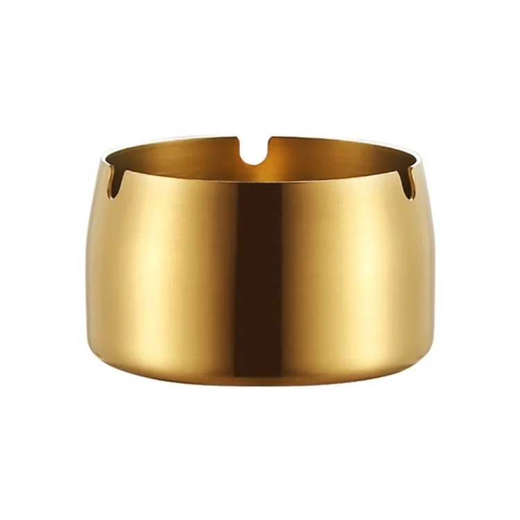 Thickened Stainless Steel Ashtray Windproof And Drop-Proof Ashtray
