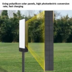 TS-G6704 Solar Dual-Color Temperature Ground Plug House Number Lawn Light - Image 5