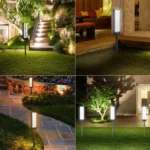 TS-G6704 Solar Dual-Color Temperature Ground Plug House Number Lawn Light - Image 8