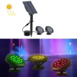 TS-S5403 Solar Disc Underwater Light RGB Swimming Pool Spotlight,Specification: