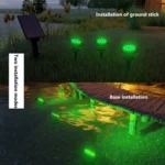 TS-S5403 Solar Disc Underwater Light RGB Swimming Pool Spotlight,Specification: - Image 5