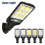 616 Solar Street Light LED Human Body Induction Garden Light, Spec: - Image 2
