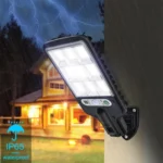 616 Solar Street Light LED Human Body Induction Garden Light, Spec: - Image 6