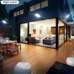 616 Solar Street Light LED Human Body Induction Garden Light, Spec: - Image 7