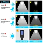 Solar Street Light LED Human Body Induction Garden Light, Spec: - Image 4