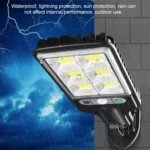 Solar Street Light LED Human Body Induction Garden Light, Spec: - Image 6