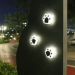Bear Paw Outdoor Solar LED Courtyard Buried Light - Image 6