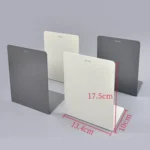 Deli 78650 2 Pieces Of Thickened Desktop Metal Bookends - Image 3