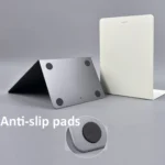 Deli 78650 2 Pieces Of Thickened Desktop Metal Bookends - Image 4
