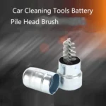 5 PCS 114 Car Cleaning Tools Battery Pile Head Brush - Image 2
