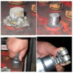 5 PCS 114 Car Cleaning Tools Battery Pile Head Brush - Image 7