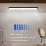 LED Human Body Induction Lamp Long Strip Charging Cabinet Lamp Strip, Size: - Image 6