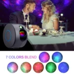 Remote Control LED Starry Sky Atmosphere Projector Lamp, Power Supply: - Image 5