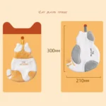 Home Kitchen Bathroom Cute Cat Hand Towel - Image 3