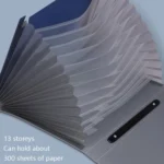 ChuangSheng A4 Hand Ventilation Piano Bag Student Document Storage Plastic Folder - Image 4