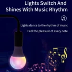 2 PCS Tuya TY-10W RGB+CCT Bluetooth Mobile Phone Control Smart LED Bulb Ball - Image 6