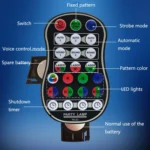 R50 USB Laser Pattern Projection Lamp - Image 4