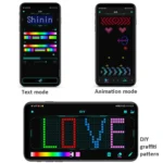 Blinds APP Bluetooth Full Color Luminous Glasses - Image 4