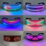 Blinds APP Bluetooth Full Color Luminous Glasses - Image 5