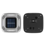 8 LED Solar Wall Lamp Outdoor Stainless Steel Buried Light - Image 2