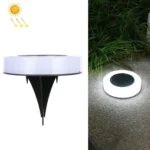 Solar Garden Waterproof Outdoor Fog Buried Lamp Stair Decoration