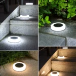 Solar Garden Waterproof Outdoor Fog Buried Lamp Stair Decoration - Image 7