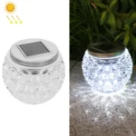 Solar Outdoor Wishing Glass Jar Courtyard Decoration Light