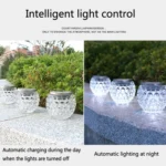 Solar Outdoor Wishing Glass Jar Courtyard Decoration Light - Image 5