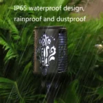 Solar Mosquito Killer Lamp Courtyard Garden UV Mosquito Trap - Image 6