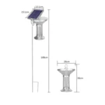 Household Outdoor Solar Light Control Mosquito Lamp - Image 3