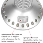 Household Outdoor Solar Light Control Mosquito Lamp - Image 5