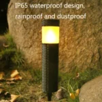 Solar LED Outdoor Waterproof Cylinder Lawn Light, Style: - Image 7