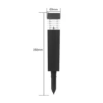 Solar Waterproof Outdoor Landscape Square Column Lawn Light - Image 2