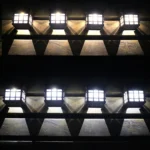 5180113 Solar Outdoor Waterproof Panes Wall Light - Image 7