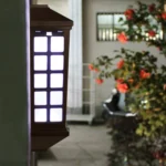 Solar Outdoor Long Panes Fence Wall Light Garden Decoration - Image 7