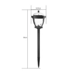 2 LED Solar Waterproof Outdoor Garden Light, Style: - Image 4