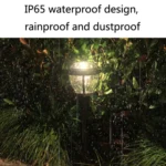 2 LED Solar Waterproof Outdoor Garden Light, Style: - Image 5